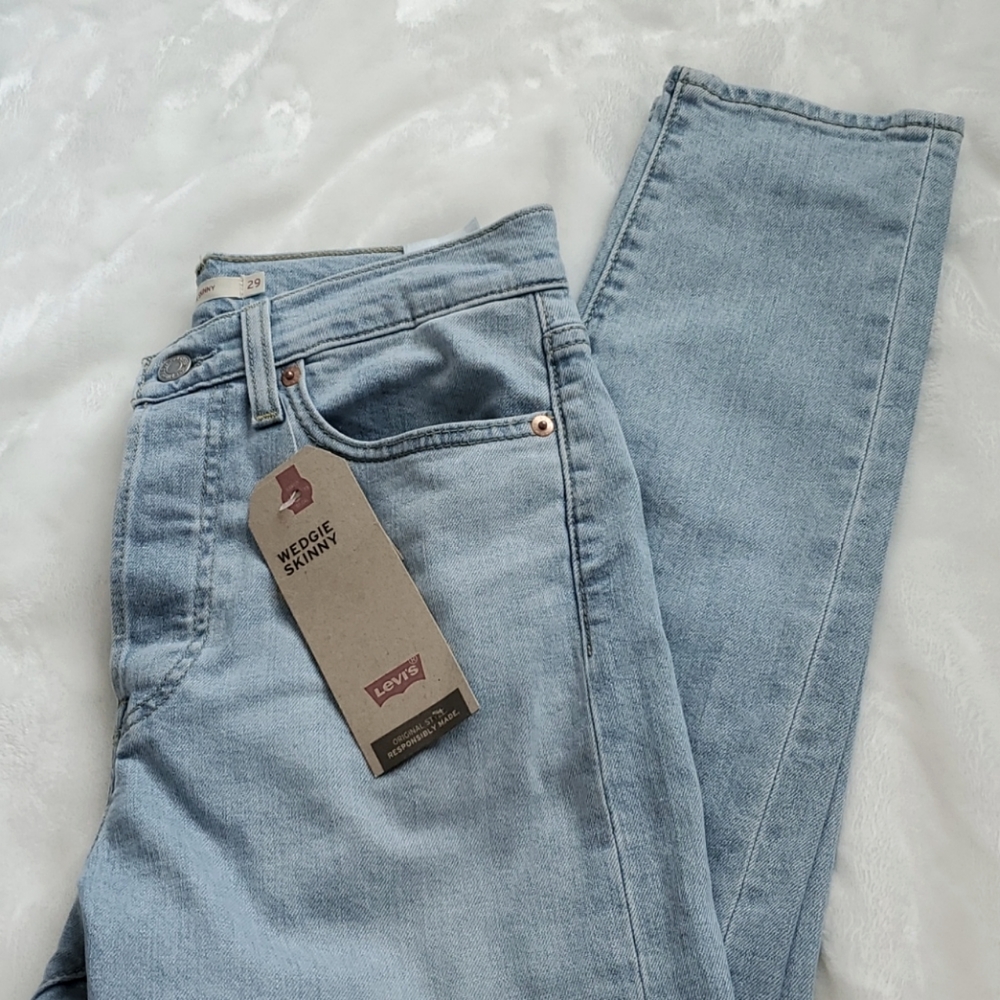 NWT by Levi's Wedgie Skinny High Rise Jeans - Picture 15 of 17